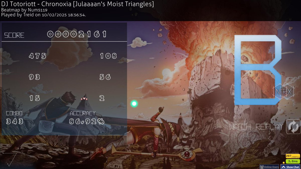 Treidd__'s tweet image. I COME BACK FROM 1 WEEK BREAK AND I GET TOP PLAY????!?? -2161 OLOLOLOL