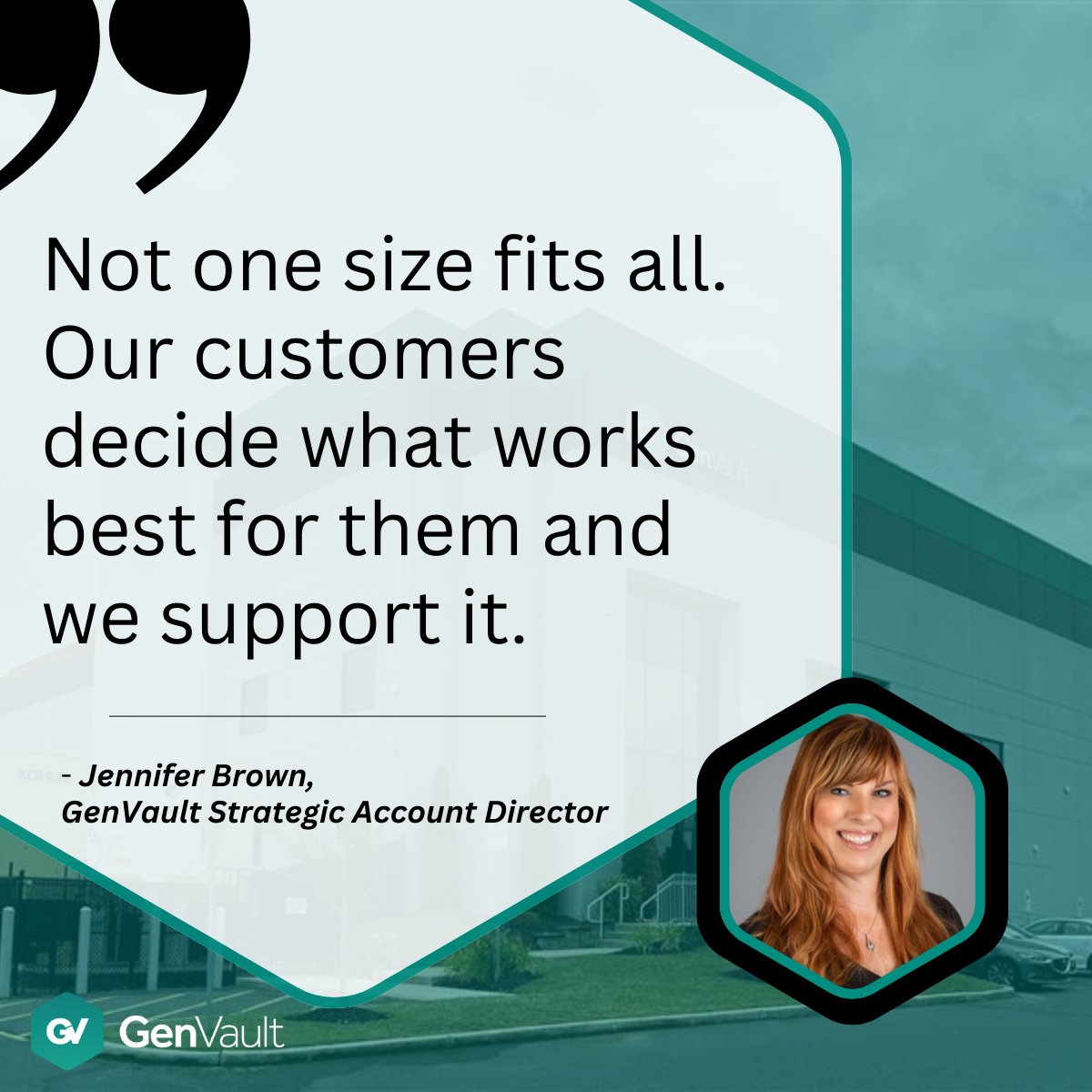 GenVault tweet media