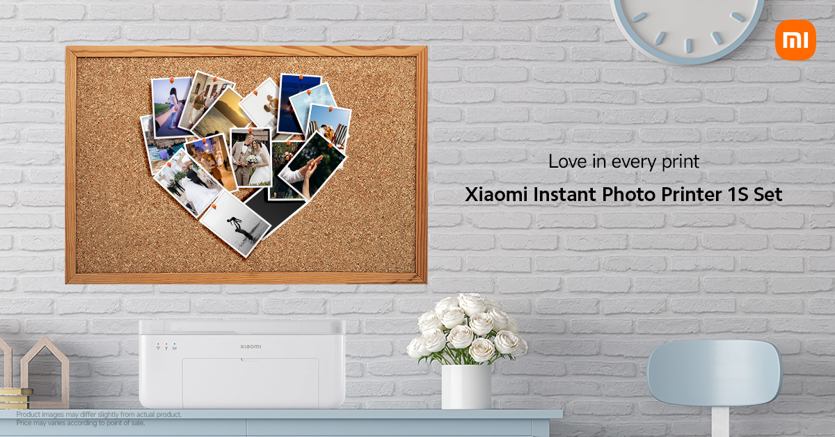 Every moment is worth keeping forever with the Xiaomi Instant Photo Printer 1S Set 🥰 

#ValentinesDay #Printer #Gadget