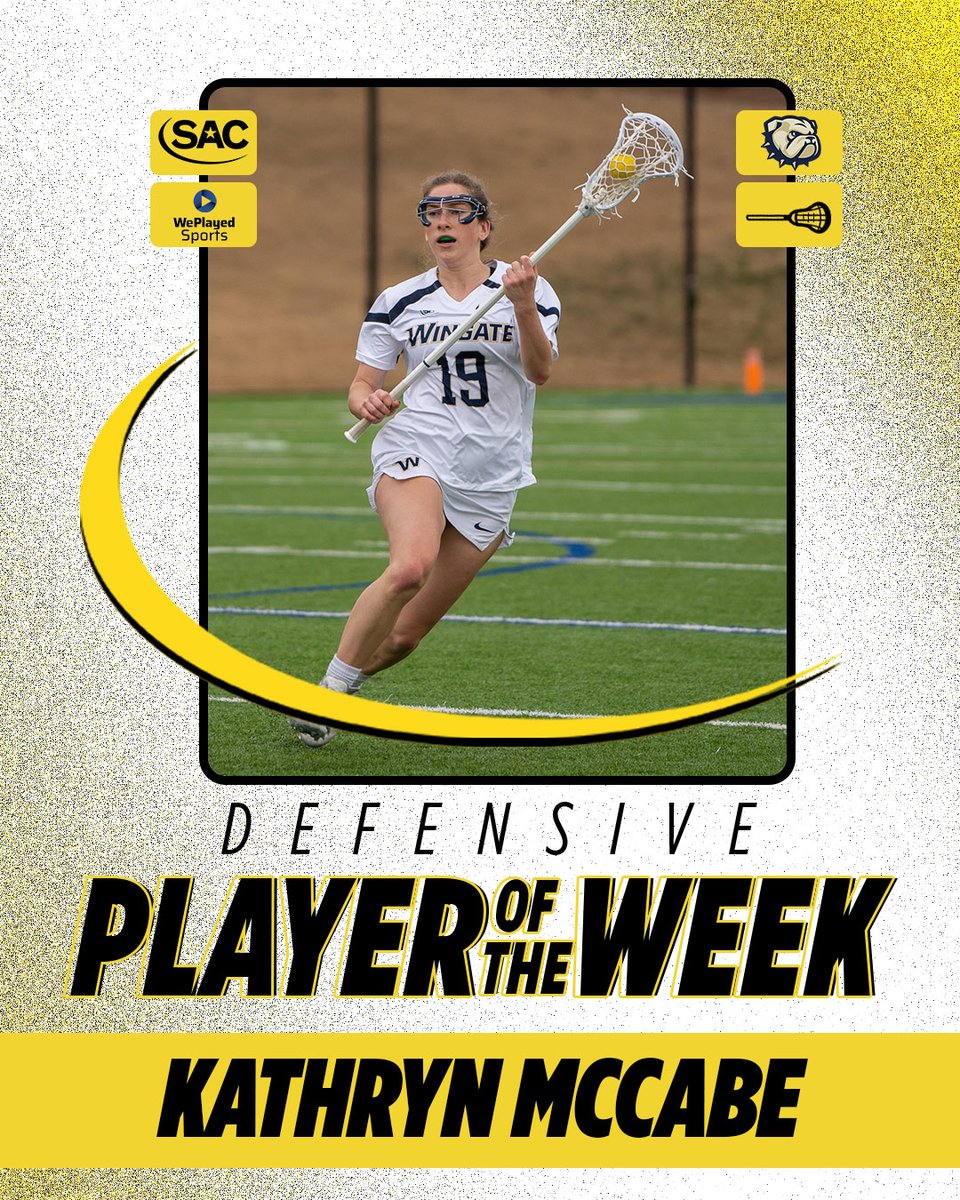 SAC_Athletics's tweet image. Women's Lacrosse Players of the Week
Offensive - Grace Golatt @UVAWiseCavs 
Defensive - Kathryn McCabe @WU_Bulldogs 

thesac.com/x/z5kf6