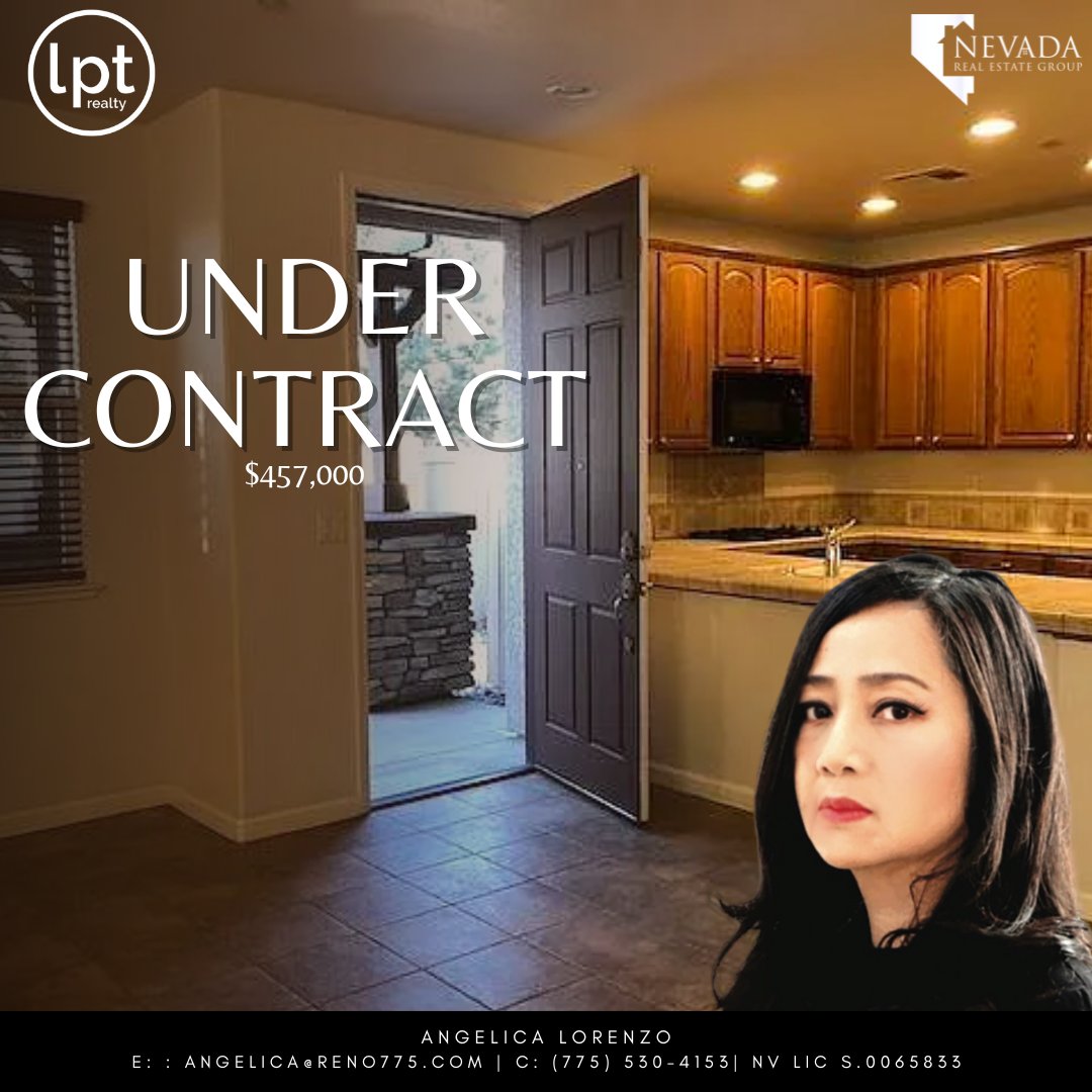 RenoHomeExperts's tweet photo. 🔥 Another amazing week in the books! Congrats to our team for getting multiple homes UNDER CONTRACT 🎉💪🏡 Who’s next? Let’s make your real estate dreams a reality! #UnderContract #NevadaRealEstateGroup #DreamHome https://t.co/1zOfWtJ4w0