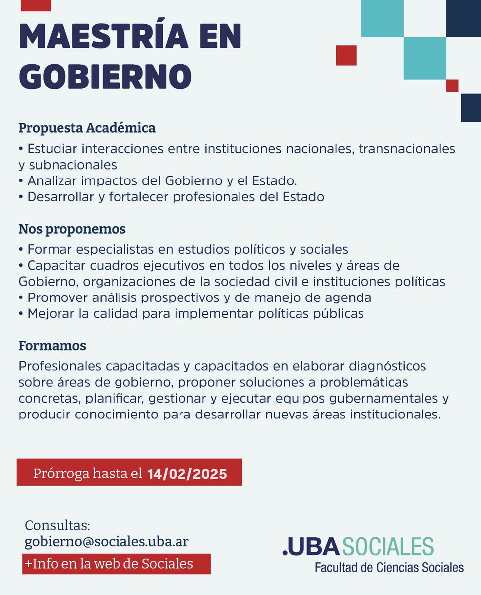 Ciencia Política - UBA tweet media