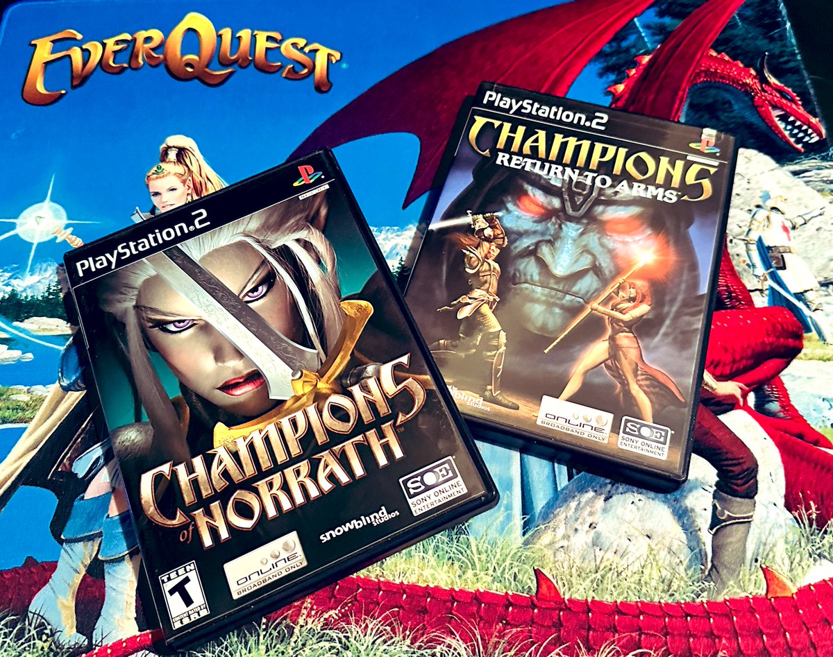 Hey, <a href="/everquest/">EverQuest</a> &amp; <a href="/DarkpawGames/">Darkpaw Games</a>

These games just turned 20 and 21 years old. Who do we have to convince to put them on PSN as PS2 Classics?