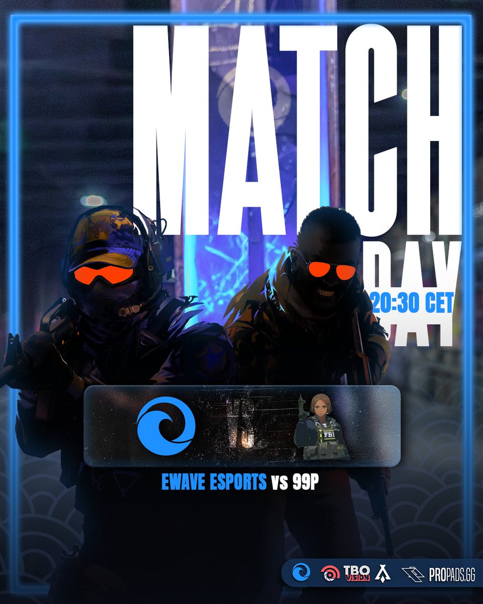 And we are back with some homemade <a href="/CounterStrike/">CS2</a> action! 🥳
Can we get ahead again or are we dropping negative in matches today?🧐

<a href="/ESEA/">ESEA League</a> Open 10 S52 | Matchday 9
🆚 #99P
⏰ 20:30 CET
🎬 twitch .tv/EWAVEESPORTS (Casted by <a href="/Kelstren1/">Kelstren</a> in 🇩🇪)

Our Lineup:
<a href="/DuncanM_CS/">DuncanM</a> 
<a href="/twinyx_cs/">twinyx</a>
