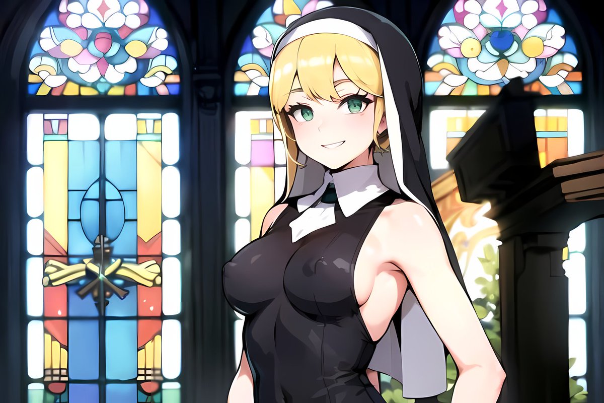 Much better outfit for nuns to be wearing 🧐