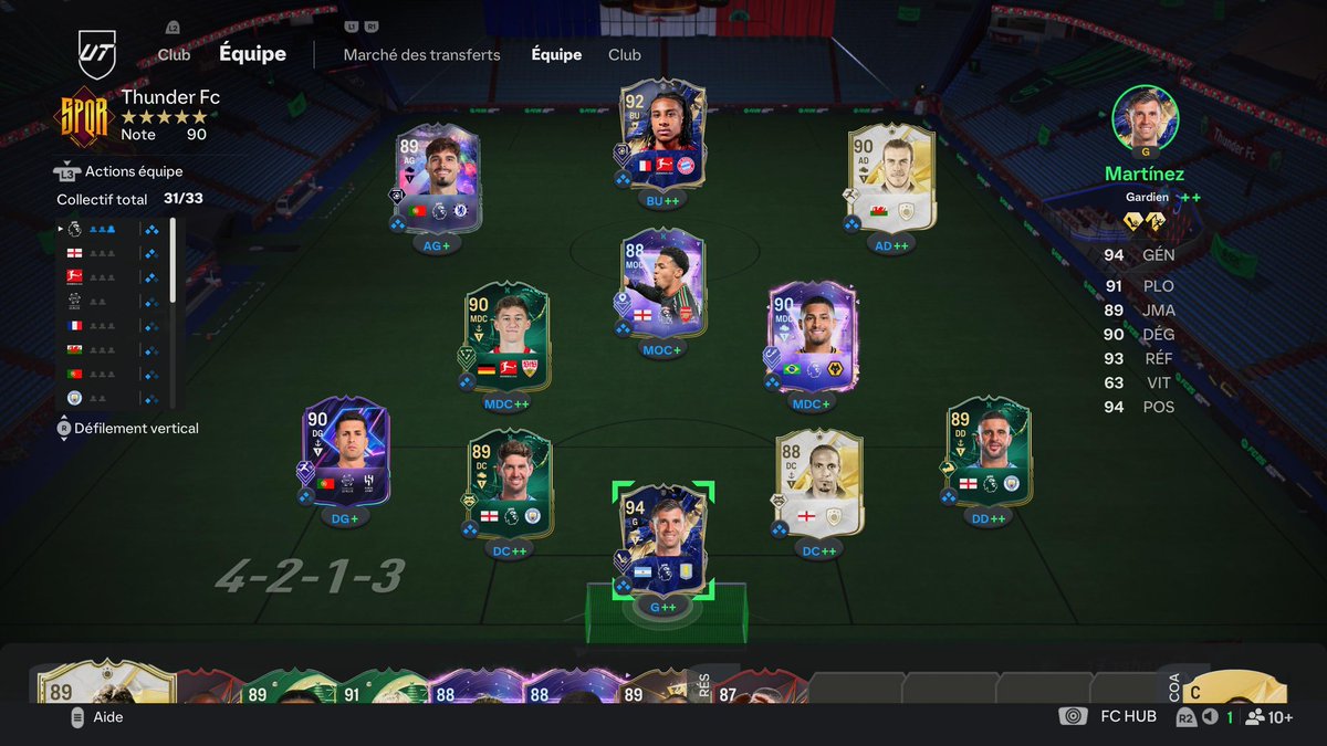 Aurel_1993's tweet photo. @FansdeFUT Rien d'exceptionnel mais je prends du Plaisir avec cette team https://t.co/iMOdLzxiqi