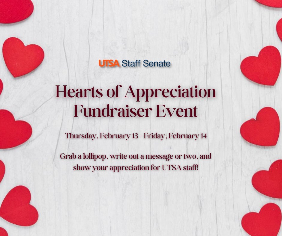 UTSA Staff Senate tweet media