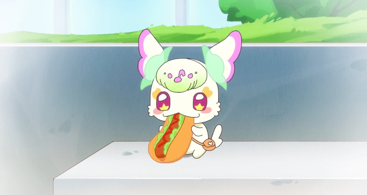PrecordTwt's tweet photo. Never feed your fairies hot dogs after midnight.

#Precure #プリキュア 
#PreCordDiscord https://t.co/5gwGQXemtO