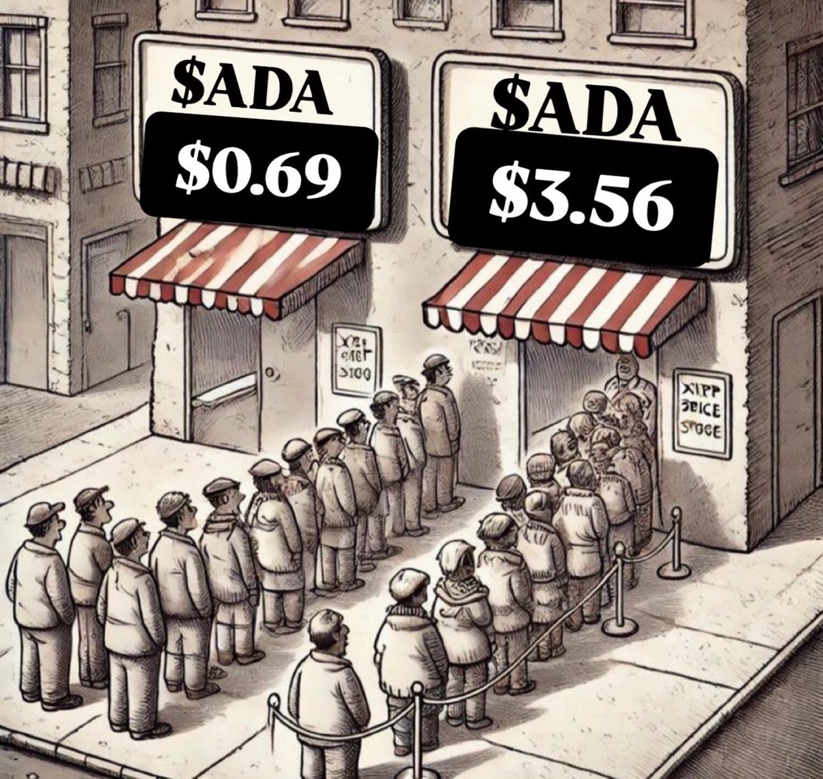 ItsNala's tweet photo. Dont be like the rest $ADA https://t.co/FNgugYc9Qf