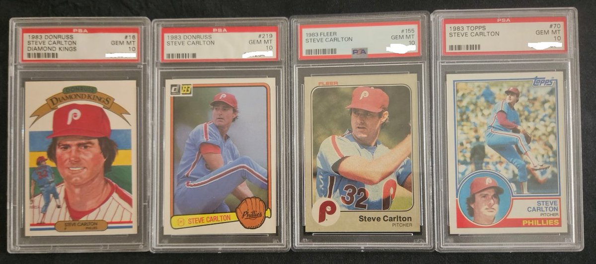 rstones199's tweet image. New #PSA10 #SteveCarlton to add to my collection 1983 #Fleer. The 1983  year is now complete.

@_RF30
@KingcougarMike
@eddiesofficials
@EPLSB
@QuarterRico
@gilligan80
@Always_Yangry
@royaltytoursusa
@johnnysfgiants
@JohnnyKamen
@MLBBestBets
@pfarrellUSRT