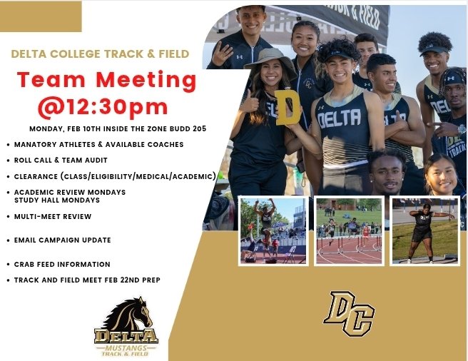 🐎 Team Meeting at 12:30pm Inside the Zone 🐎