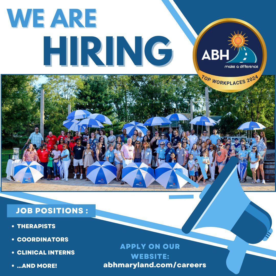 AdvancedBh's tweet image. Looking for a meaningful career where you can make a difference every day? Advanced Behavioral Health is hiring for a variety of clinical and administrative roles!
Visit our website to explore open positions and apply today!
