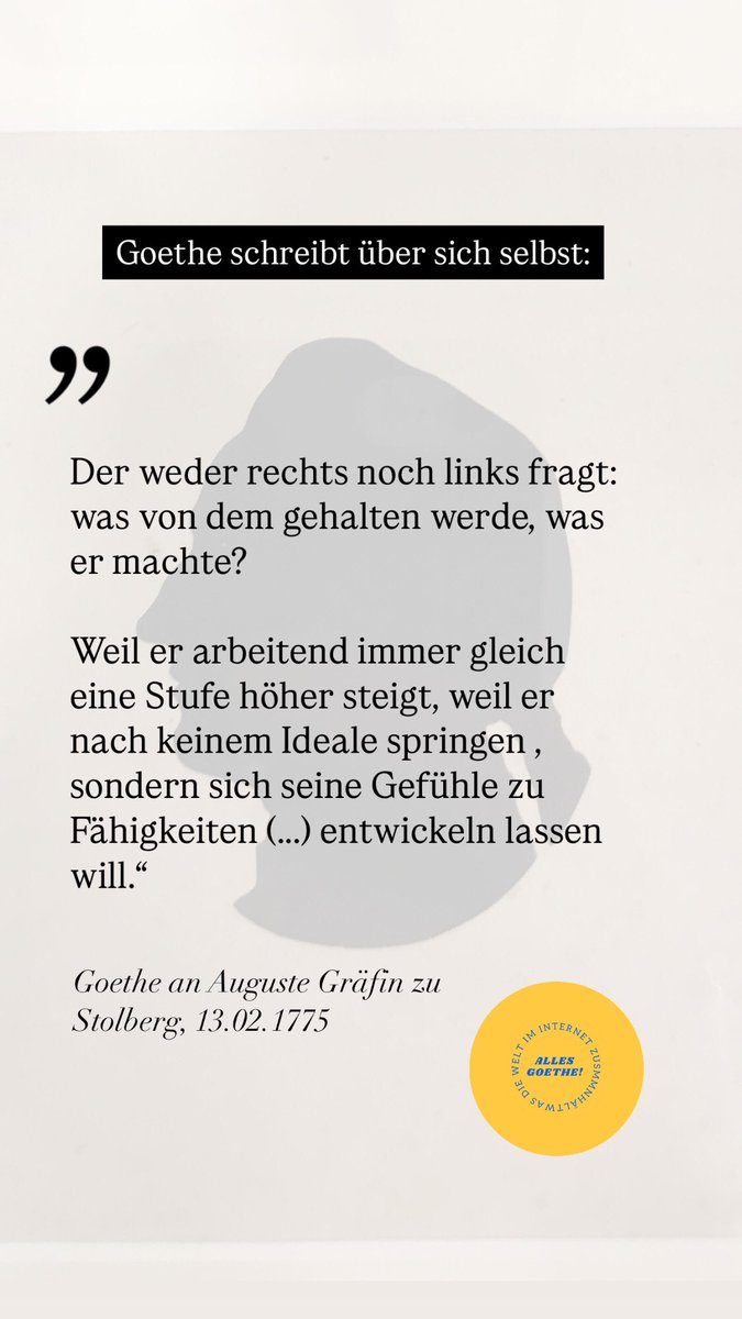 Alles Goethe! Live | 💛 Talk & Moderation tweet media