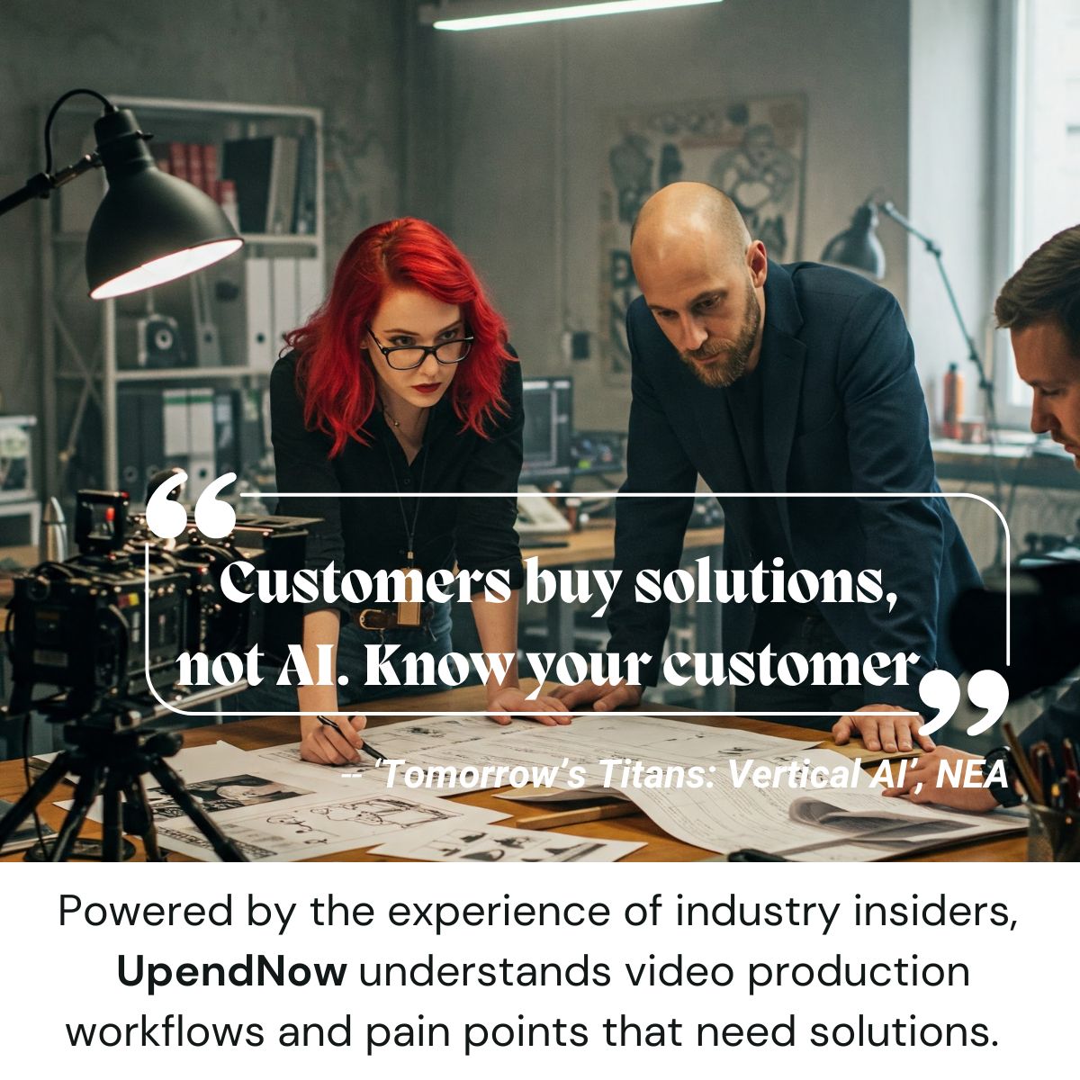UpendNow's tweet image. #VerticalAI #AI #customersolutions #Video  #Production #VerticalSaaS

nea.com/blog/tomorrows…