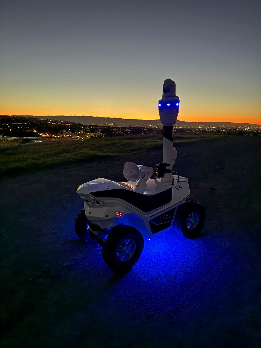 smprobotics's tweet image. From the hills of Silicon Valley to the world!
@smprobotics #ai #outdoorsecurity #securityrobotics