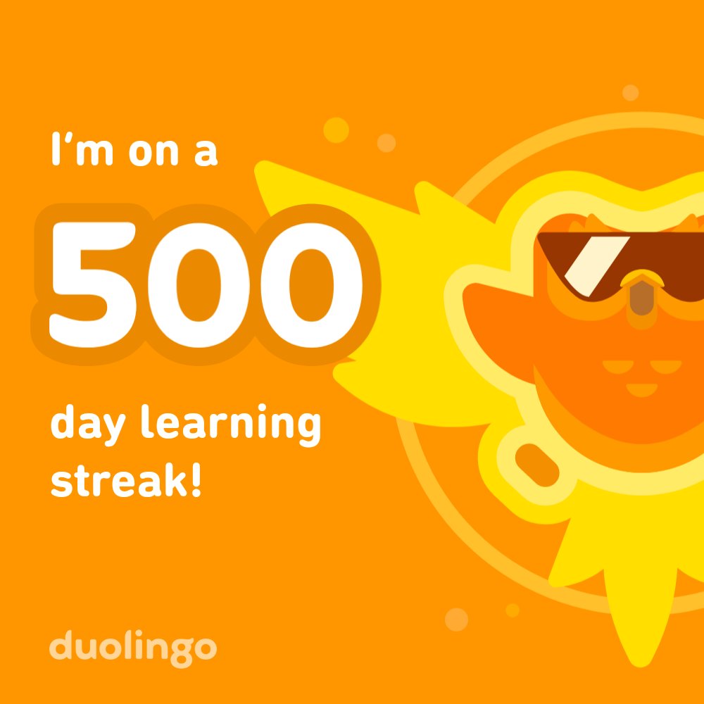 This is getting real serius. I can't finish the day without doing my lesson. Truth I've learned a lot I will keep learning.  invite.duolingo.com/BDHTZTB5CWWKSH…