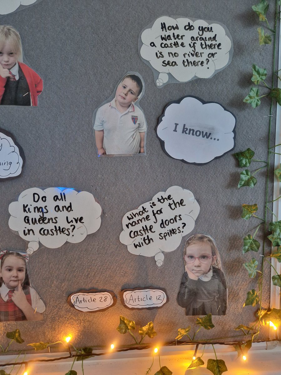 MrsLow98's tweet photo. Today, we discussed our big questions about people in the past for our Fairyland Topic. The children shared their I wonder questions that will form the bones of our topic. #ChildLedPlanning #Iwonder #EnquiryBasedLearning https://t.co/ku5xBgYnPh