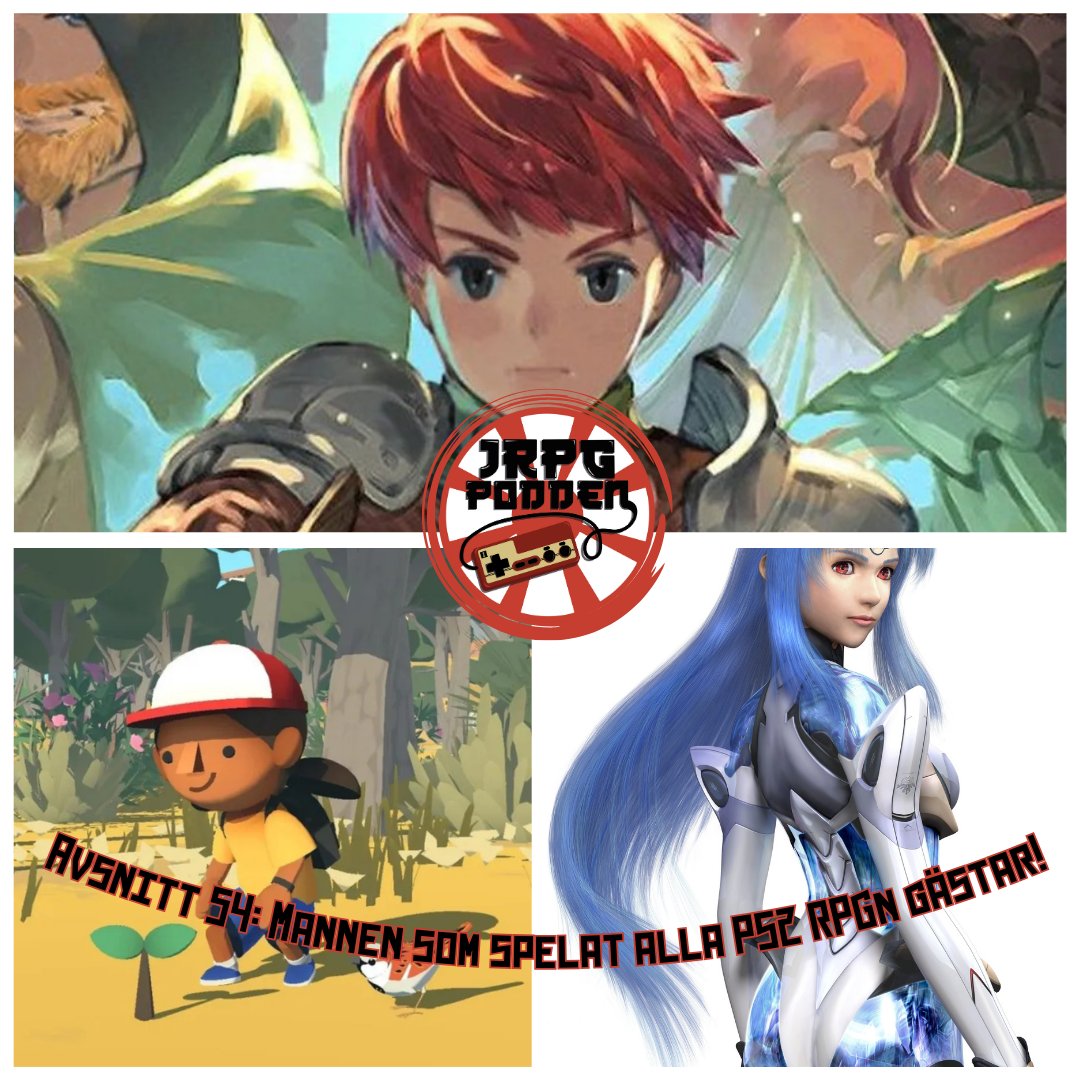 JrpgPodden's tweet photo. Veckans avsnitt finns nu ute!

Först lite nyheter och snack om vad som spelats sen sist med Philip och Jesper och sen ett riktigt trevligt avsnitt med Opkij/Xenocollector, en herre som spelat igenom alla rpgn på både PS1 och PS2!

Tack för att ni lyssnar!

https://t.co/5RwV8cTjOo https://t.co/YaNp7rZYtJ