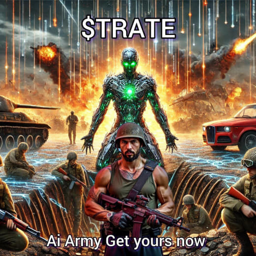 T3armyservant's tweet photo. @Dior100x Stay strong! Revenge trading can be tough. Stay calm and focus on smarter choices. Let's keep an eye on $TRATE, might just be the next big break! 🚀 #Crypto #TRATE https://t.co/QZ6fzRWomr