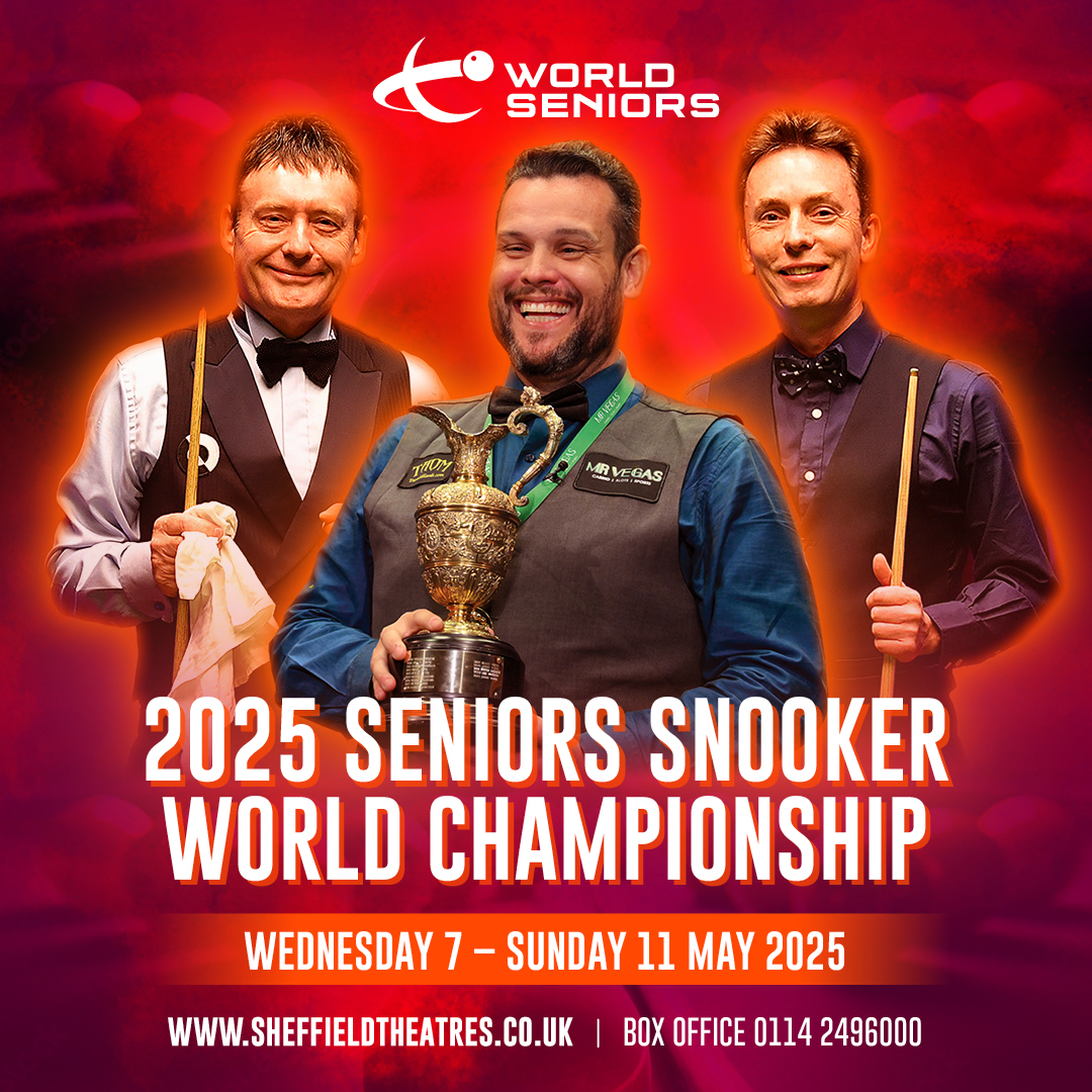 World Seniors Snooker Tour (@worldseniors) on Twitter photo Never seen snooker from the <a href="/crucibletheatre/">Crucible Theatre</a> ? nows your chance. Join us in May sheffieldtheatres.co.uk/events/world-s… <a href="/jimmywhite147/">Jimmy White MBE</a> <a href="/kendoherty1997/">Ken Doherty Official</a> <a href="/igorsnooker/">Igor Figueiredo</a> Never seen snooker from the <a href="/crucibletheatre/">Crucible Theatre</a> ? nows your chance. Join us in May sheffieldtheatres.co.uk/events/world-s… <a href="/jimmywhite147/">Jimmy White MBE</a> <a href="/kendoherty1997/">Ken Doherty Official</a> <a href="/igorsnooker/">Igor Figueiredo</a>