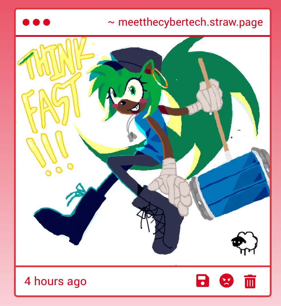 MeetTheTech's tweet image. //HOLY SHIT??? I’m amazed that you did this in strawpage OH MY GOD…THIS IS PHENOMENAL AND ITS SO CUTE UGHHH

I think she’s more of Surge but it’s okay, this still looks absolutely amazing