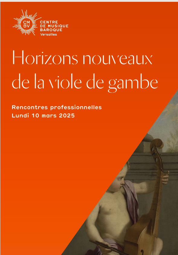 Le Centre de musique baroque de Versailles organise le 10/03 un colloque autour de la viole française.
 J'y interviendrai aussi, en lien avec un prochain projet discographique
N'hésitez pas à vous inscrire, c'est ouvert à tous et l'occasion de partager des connaissances !
<a href="/cmb_v/">CMBV</a>