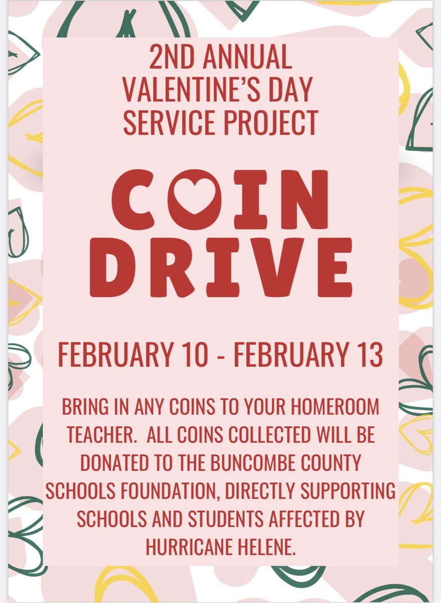 5th grade- Please bring in your coins this week to help this worthwhile cause!