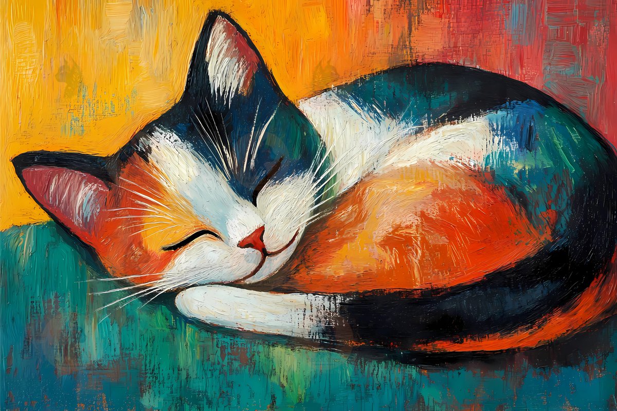 dreamstuff70's tweet photo. 🐱🎨 Cats in the Style of Matisse!
🛒 Available as wall art, home décor & more!
Redbubble Click here: 🔗 https://t.co/wPSrx5TT8h
Fine Art America Click here: 🔗 https://t.co/6f7kfOYEAQ
#MatisseStyle #AbstractCats #ColorfulArt #FelineArt #ModernArt #BoldColors #CatLovers https://t.co/kPNWhDBVbC