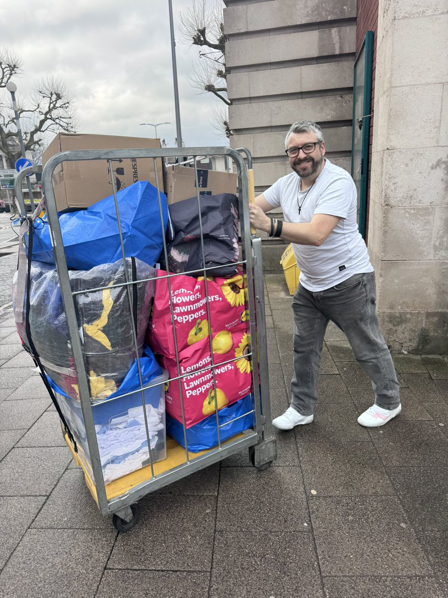 Today is the day!!! We started the move into our new space for Reloved Uniform 4 All :) We’ve had so many donations that a full day wasn’t enough so we will be busy again tomorrow. #watchthisspace <a href="/StockportMBC/">Stockport Council</a> #canstockport