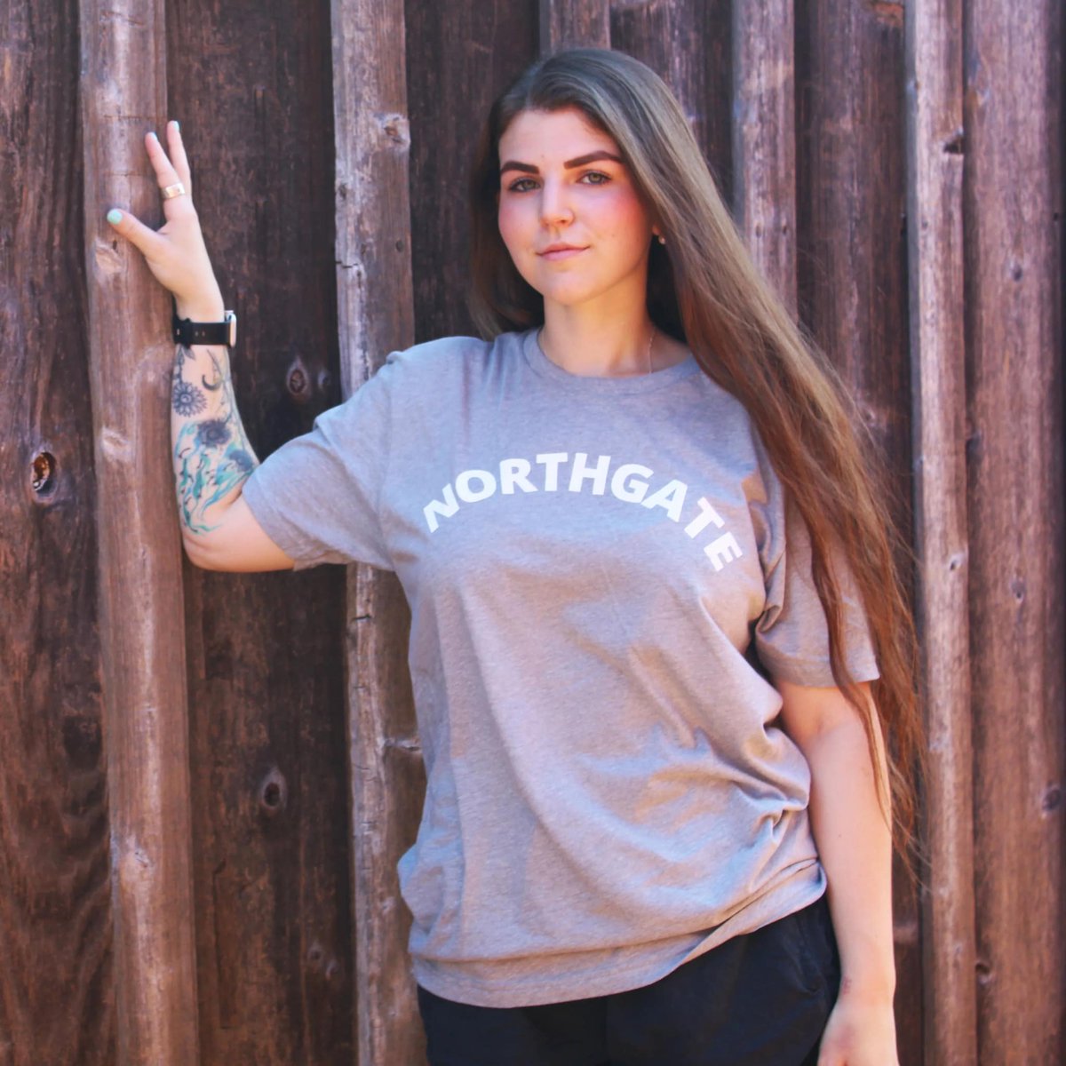 drybeansaloon's tweet photo. Keep Northgate Northgate! SHOP $10 NORTHGATE shirt here!    https://t.co/qdSMl8CFD2 

#shoplocal #Valentinesday2025 #keepnorthgatenorthgate https://t.co/80W9NoatWS