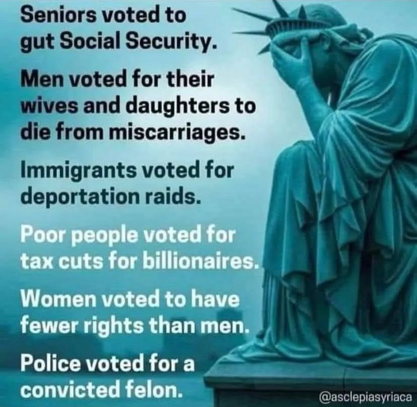 The more that #Trump loons claim they knew what they voted for, the more we must daily point out what they apparently voted for.