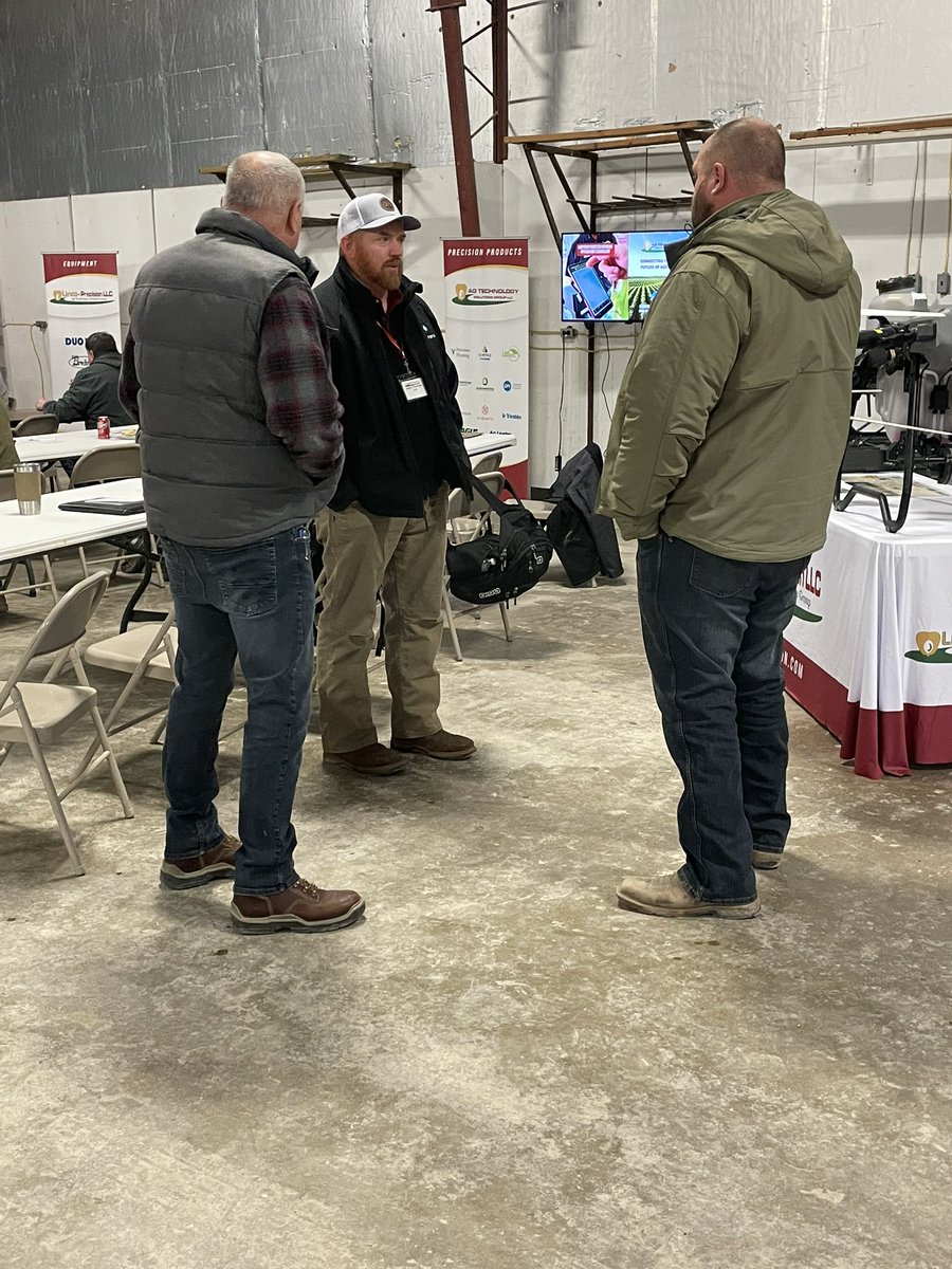 LincoPrecision's tweet image. We enjoyed seeing everyone at Skip’s Annual Winter Meeting with Ag Technology Solutions Group! Great conversation, food, and information from A Better Way to Farm and @PrecisionPlant! Thank you to all who attended!

#agriculture #precisionplanting #farming