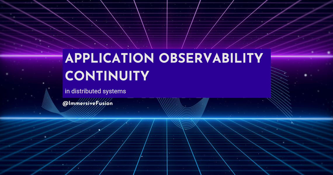 Check out my new post about #observability continuity!

When messages are lost in a distributed system, it can lead to a variety of negative effects. Let's explore some of the most common issues. Learn how <a href="/ImmersiveAPM/">Immersive APM</a>  can help your business.

immersivefusion.com/blog/applicati…