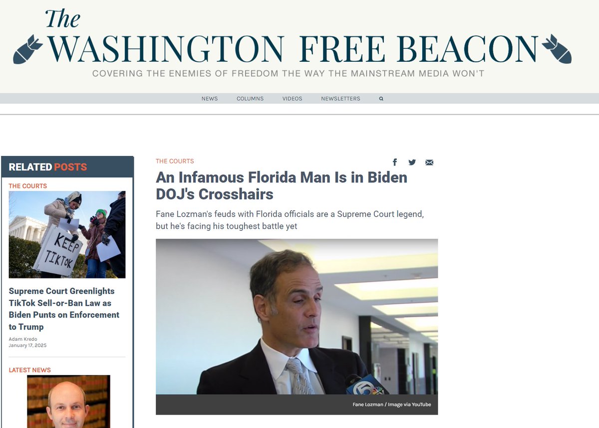 Fane Lozman tweet media