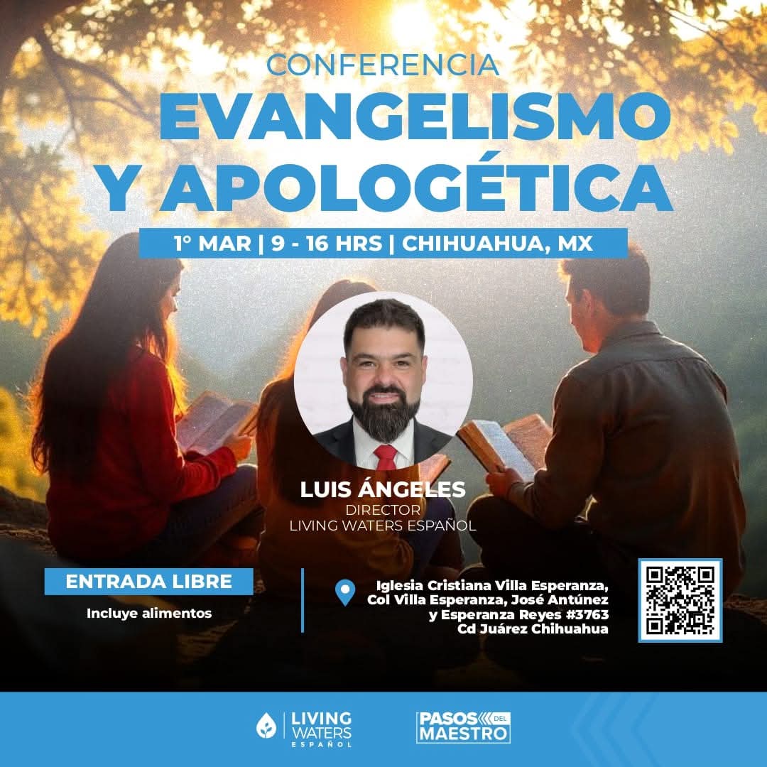 🇲🇽 𝐂𝐈𝐔𝐃𝐀𝐃 𝐉𝐔Á𝐑𝐄𝐙  𝐂𝐇𝐈𝐇𝐔𝐀𝐇𝐔𝐀 🇲🇽
𝐒á𝐛𝐚𝐝𝐨 𝟏𝐫𝐨 𝐝𝐞 𝐌𝐚𝐫𝐳𝐨 '𝟐𝟓 | 𝟎𝟗:𝟎𝟎𝐚.𝐦. - 𝟎𝟒:𝟎𝟎𝐩.𝐦.

𝐈𝐍𝐃𝐈𝐂𝐀𝐂𝐈𝐎𝐍𝐄𝐒:
ENTRADA Incluye Alimentos
Registro: 
+52 1 656 418 7719

𝐋𝐔𝐆𝐀𝐑:
Iglesia Cristiana Villa Esperanza

#LivingWatersEspañol