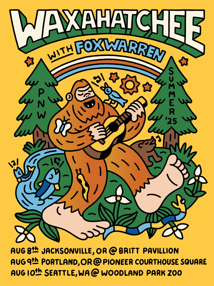 katie crutchfield (@k_crutchfield) on Twitter photo pnw shows this august with <a href="/foxwarrenband/">Foxwarren</a> 🌲
presale info at waxahatchee.com/shows
poster by <a href="/danbodraws/">Danny Miller</a> pnw shows this august with <a href="/foxwarrenband/">Foxwarren</a> 🌲
presale info at waxahatchee.com/shows
poster by <a href="/danbodraws/">Danny Miller</a>