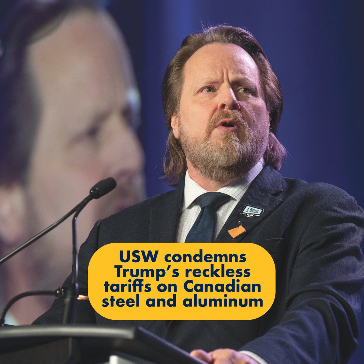 We are appalled by U.S. President Donald Trump's newly announced plan to impose 25% tariffs on all steel and aluminum imports, with no sign of an exemption for Canada, despite the reprieve secured a week ago. (1/2)

#CdnPoli #Tariff #USW