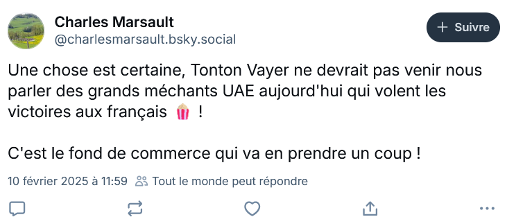 Compte Anti-Bêtises de l'Anti-Dopage tweet media