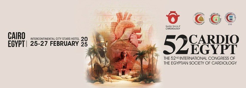Magdy Abdelhamid (@magdyabdelhami7) on Twitter photo CardioEgypt , 25-27 February 2025
Cardio Egypt is the biggest meeting of cardiology in the Middle East , more than 6000 attendees will participate in the meeting. All prestigious societies and associations are coming to join us this year.
<a href="/escardio/">European Society of Cardiology</a>
<a href="/ACCinTouch/">American College of Cardiology</a> CardioEgypt , 25-27 February 2025
Cardio Egypt is the biggest meeting of cardiology in the Middle East , more than 6000 attendees will participate in the meeting. All prestigious societies and associations are coming to join us this year.
<a href="/escardio/">European Society of Cardiology</a>
<a href="/ACCinTouch/">American College of Cardiology</a>