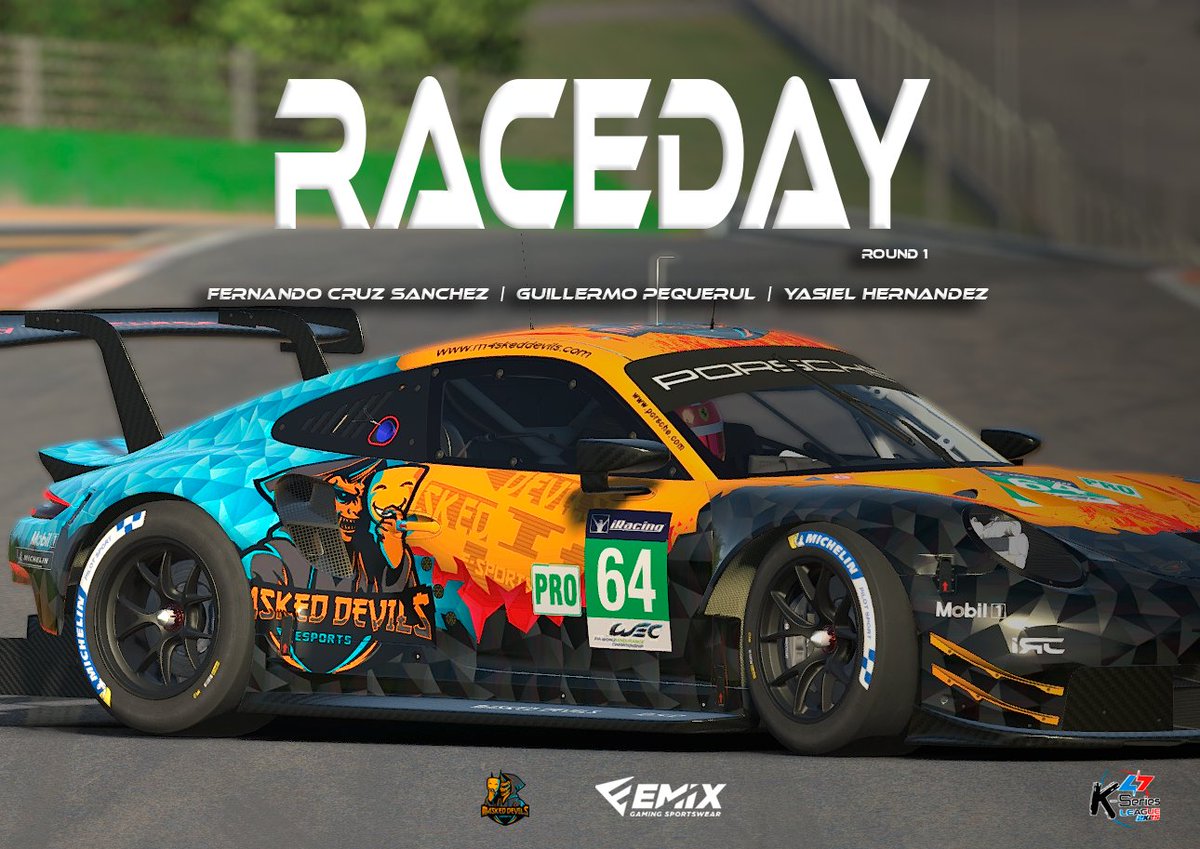 M4sked Devils eSports (@m4sked_devils) on Twitter photo #RaceDay
Estamos con la ronda 3⃣ de la @kseriesleague2k25 de <a href="/ktd_competicion/">KTD Competición</a>
📍 Zandvoort
⏰ 21:45
👤 <a href="/fer3c_14/">Fernandø</a> (no sabemos si llegará a tiempo)
👤 <a href="/GuillermoPeque3/">Guillermo Pequerul</a>
👤 <a href="/xander_ftw/">XandeR</a> (Wild Dogs)
📺 twitch.tv/k_series_byktd
#GoDevils 😈 #RaceDay
Estamos con la ronda 3⃣ de la @kseriesleague2k25 de <a href="/ktd_competicion/">KTD Competición</a>
📍 Zandvoort
⏰ 21:45
👤 <a href="/fer3c_14/">Fernandø</a> (no sabemos si llegará a tiempo)
👤 <a href="/GuillermoPeque3/">Guillermo Pequerul</a>
👤 <a href="/xander_ftw/">XandeR</a> (Wild Dogs)
📺 twitch.tv/k_series_byktd
#GoDevils 😈