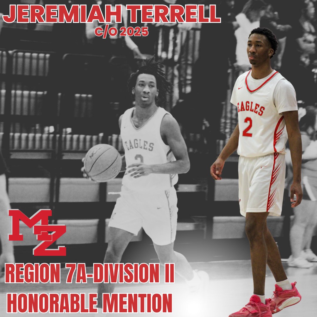 CONGRATULATIONS to Jeremiah Terrell on being selected to the 2024- 25 Region 7A, Division II All-Region team. 

Honorable Mention 
🦅🏀

<a href="/HSM_WestGA/">Hometown Sports Media</a> <a href="/GradickSports/">Gradick Sports</a> <a href="/TheMorningFive/">The Morning 5</a> <a href="/CoachWKT/">Wade Traylor</a> <a href="/KyleSandy355/">Kyle Sandy</a> <a href="/swish_scout/">SWISH SCOUTING</a> <a href="/MZEaglesNest/">Mt. Zion Athletics</a>