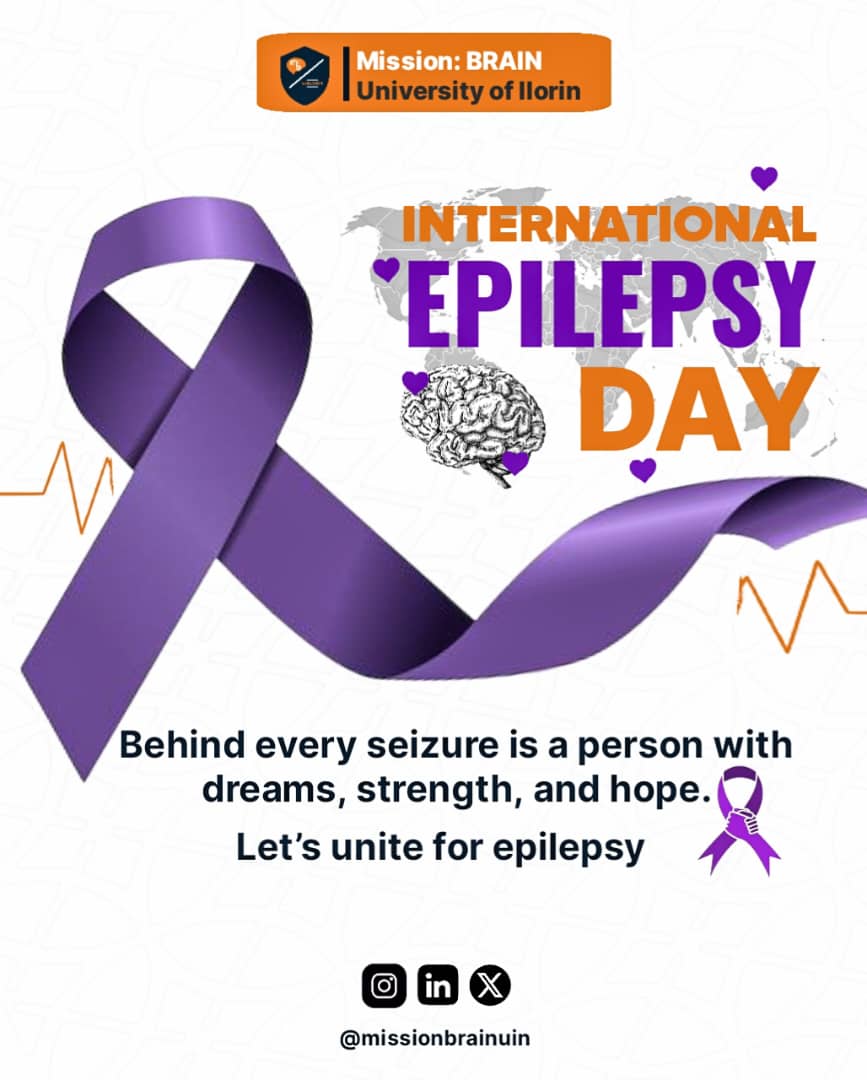 Seeing the world through a different lens today🤗 as we stand in solidarity with the 50 million people living with epilepsy worldwide✊🏽💪🏽✨.

 💜💜 This is more than just a ribbon; it's a symbol of hope, understanding,