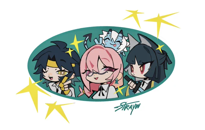 new stickers yay #zzzero 