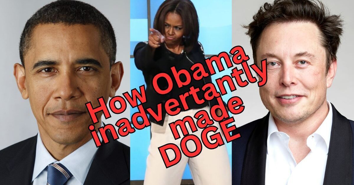 gatewaypundit's tweet photo. Barack Obama Inadvertently Created DOGE Dept When Covering for Obamacare Website Failure

READ: https://t.co/kHAXKPfwgl https://t.co/Kbs8dQpEI2