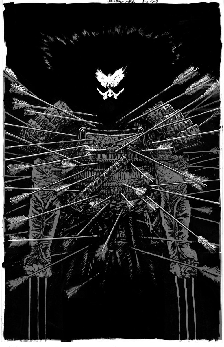 My cover for Wolverine 400. Out in April. Prepare yourselves.