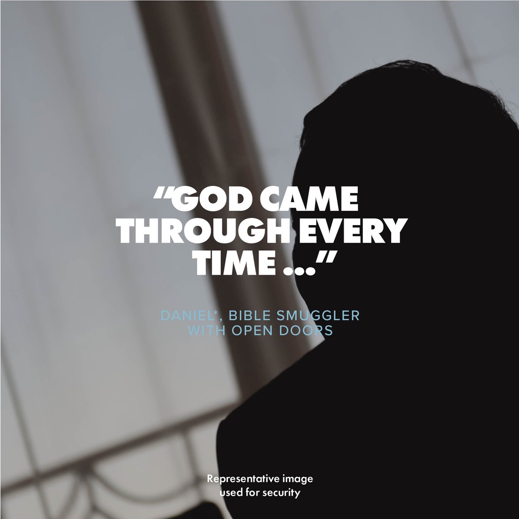 Congratulate Daniel (not his real name) on his 25th anniversary! as a Bible smuggler with Open Doors—and a witness of God’s power!

Today, he smuggles God’s Word into a restricted country to get Bibles to new believers and converts from Islam. 

Tell him Happy Anniversary here!