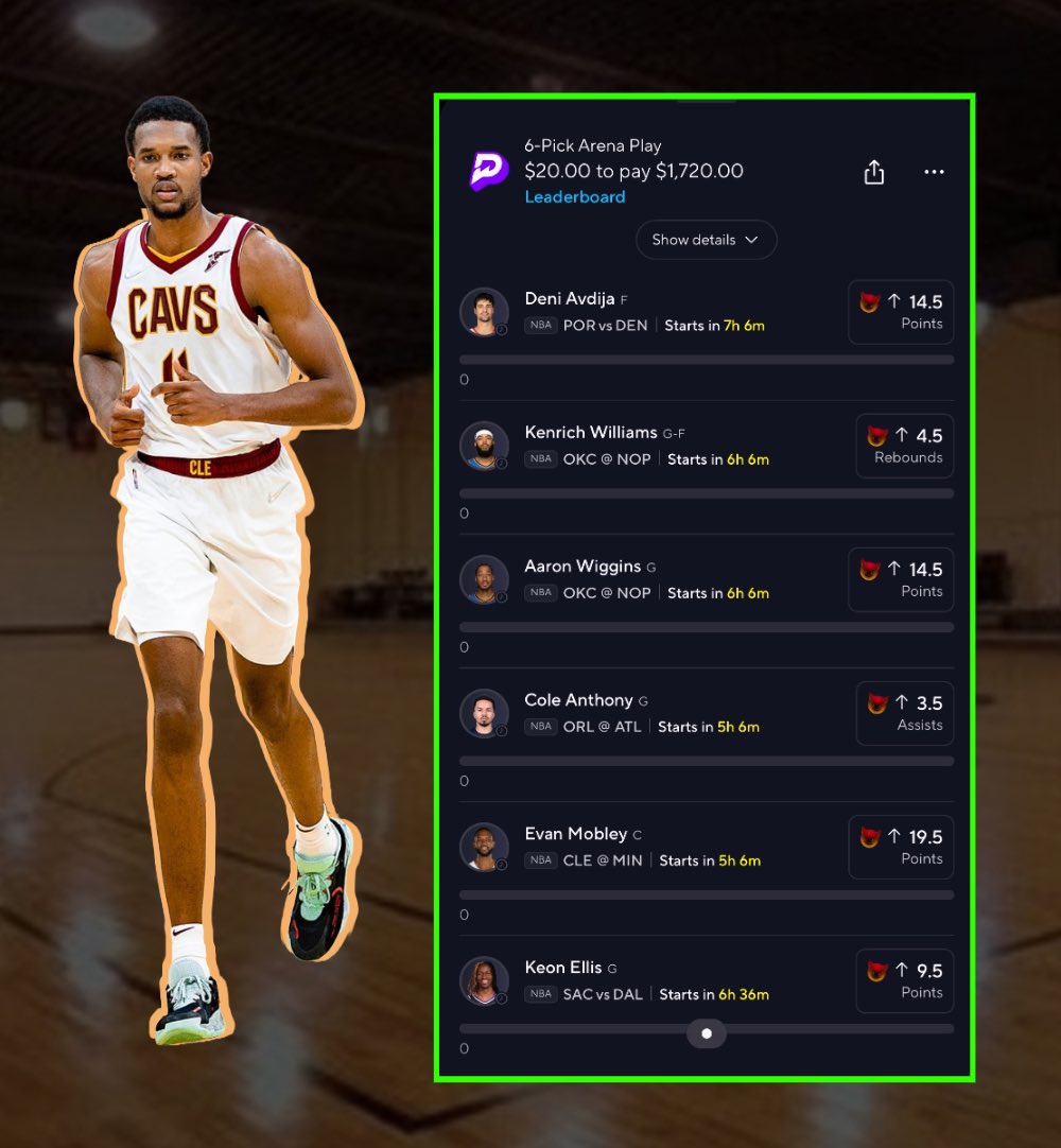 Furnacepicks's tweet photo. $500 to one person who likes if we bang this NBA PrizePicks PROTECTED Slip 🚀🚀

+$1,700 or -$0 why not us https://t.co/NXIuLQv6K0