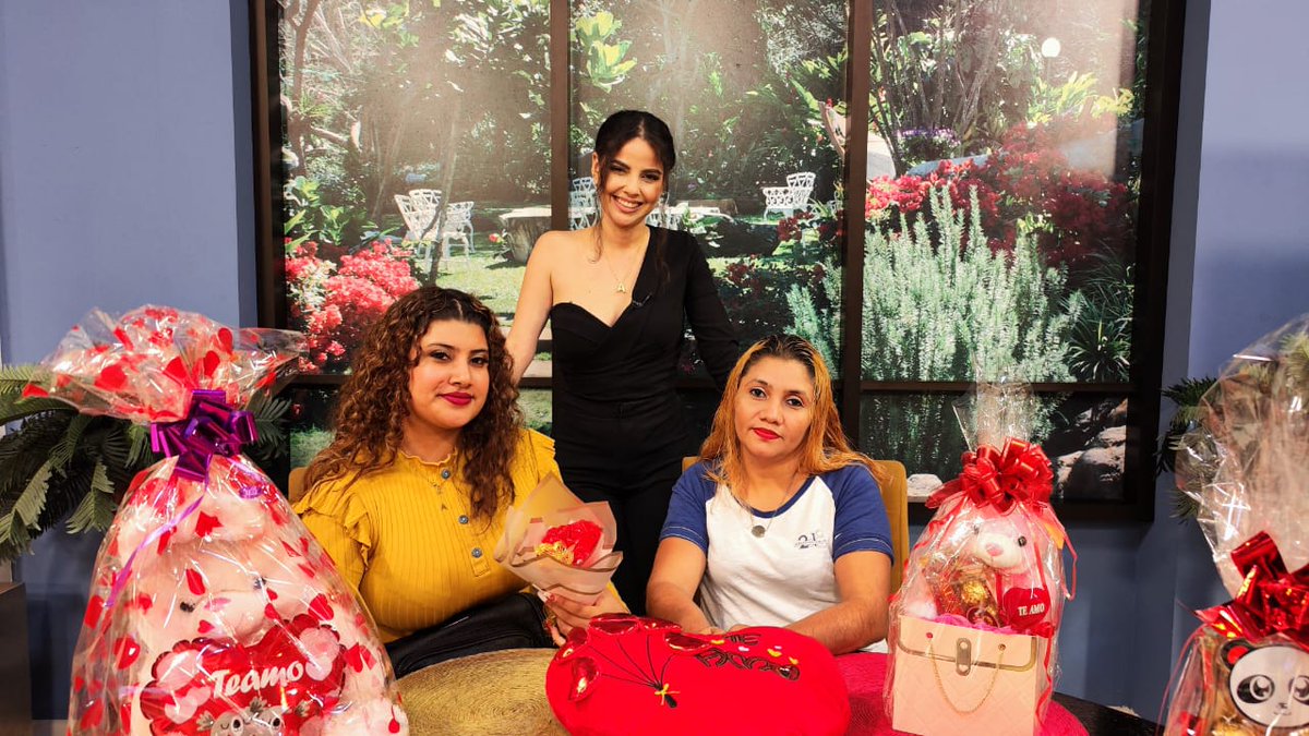 alma_commema's tweet photo. 📷📷 Comerciantes de los Mercados Israel Lewites, Carlos Roberto Huembes y Mayoreo promovieron el comercio por el Día del Amor y la Amistad 📷📷 en las Revistas Matutinas de Canal 2, 4 y 6 📷. https://t.co/OaS2G8oPrj