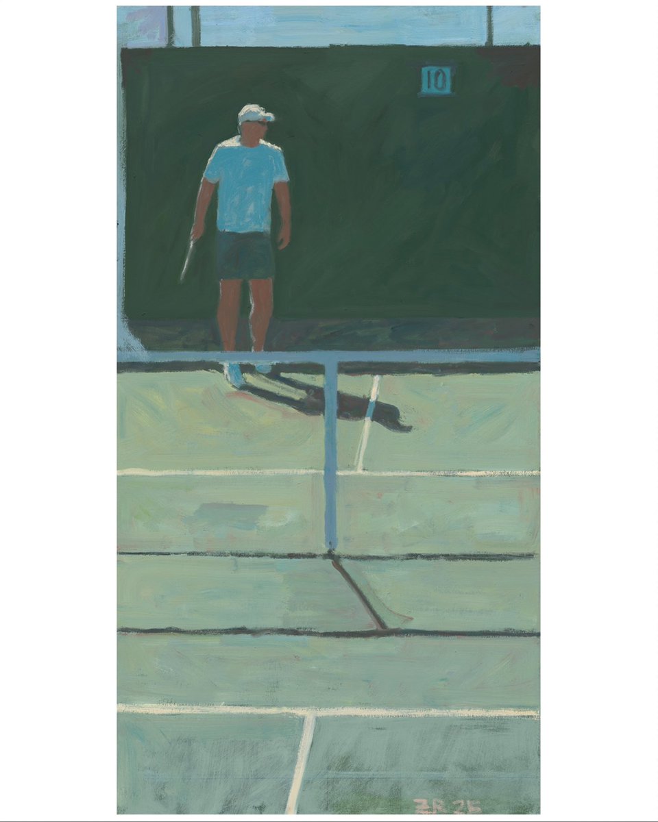 zackrosebrugh's tweet image. Dad playing pickleball