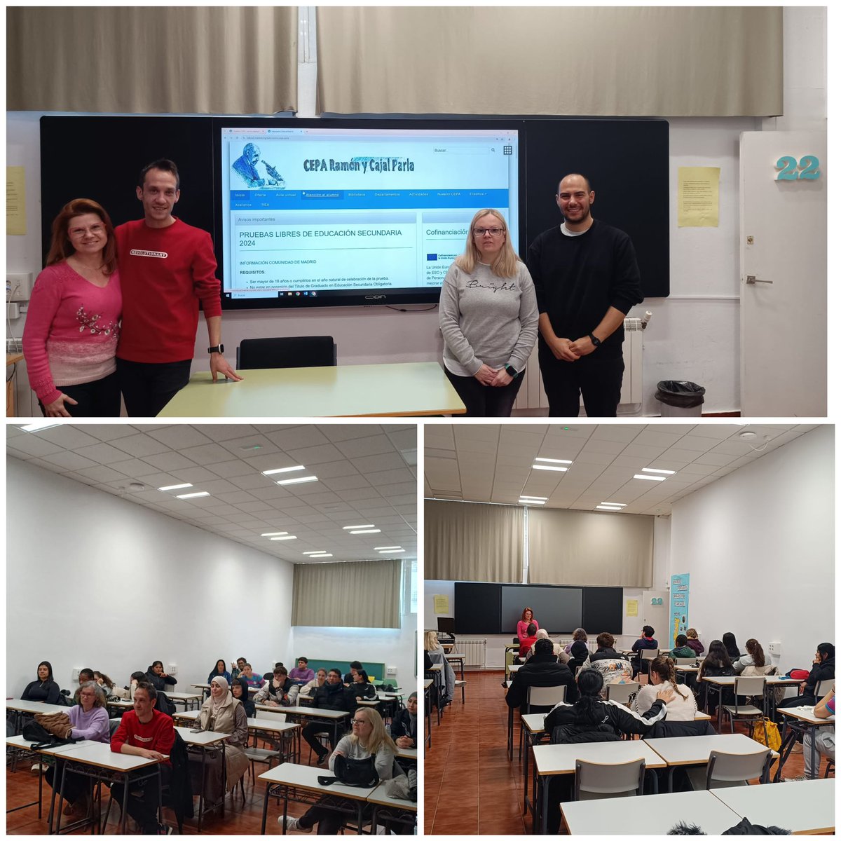 Hemos recibido en el CEPA a cuatro antiguos alumnos para que nos contaran cómo fue su experiencia en nuestro centro y qué están haciendo ahora: Cristian, Adrián, María Cruz y Karolina. Esperamos que su relato haya sido muy útil e inspirador para nuestros estudiantes y su futuro.